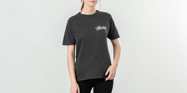 Stüssy American Classics Pig. Dyed Tee Black