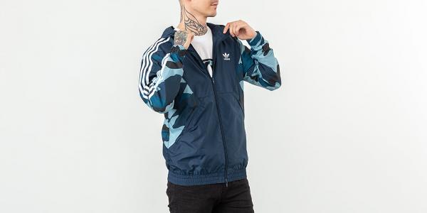 adidas Camouflage Windbreaker Collegiate Navy