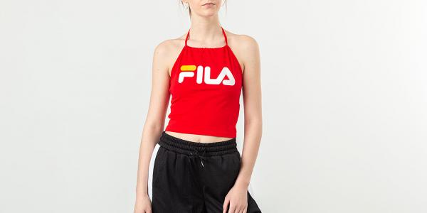 FILA Chiara Halterneck Top True Red
