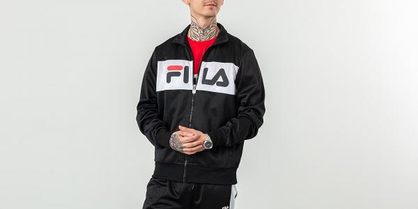 FILA Balin Track Jacket Black/ Bright White