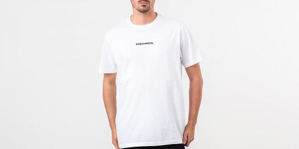 maharishi Blake Tigardstripe Portrait Tee White