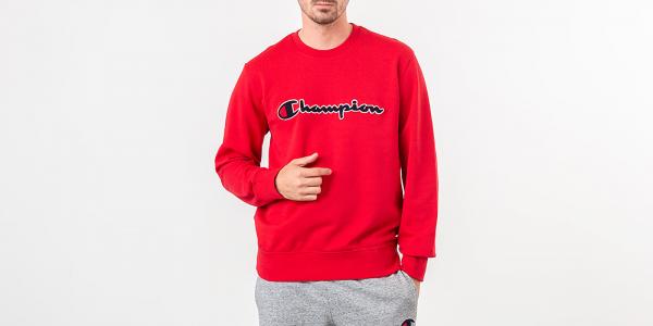 Champion Crewneck Red