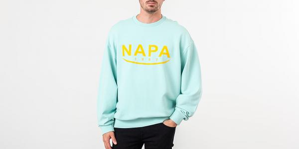 NAPA by Napapijri B-Arosa Crewneck Light Blue