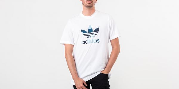 adidas Camouflage Trefoil Tee White