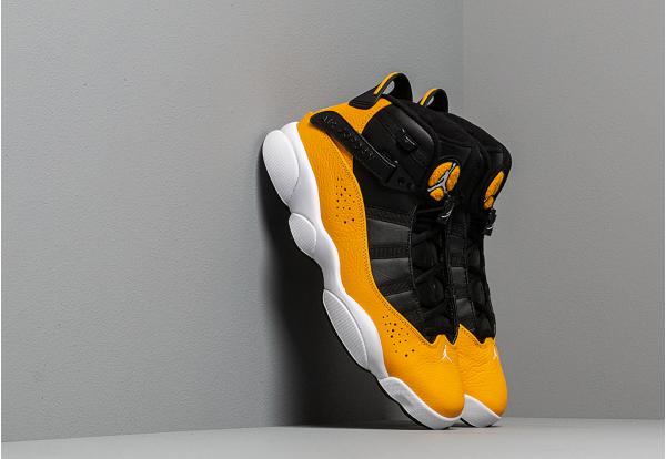 Jordan 6 Rings University Gold/ White-Black