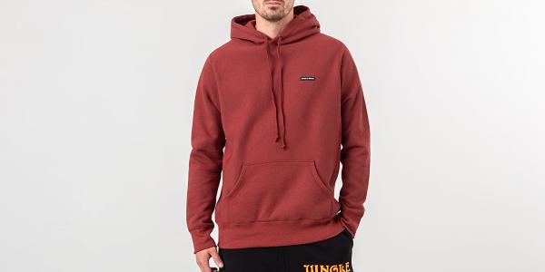 Raised by Wolves PVC Logo Hoodie Congo Red