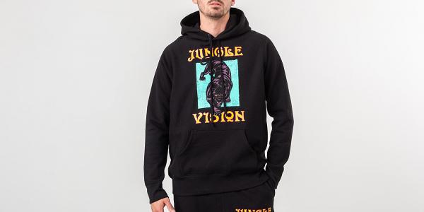 Raised by Wolves Jungle Vision Hoodie Black
