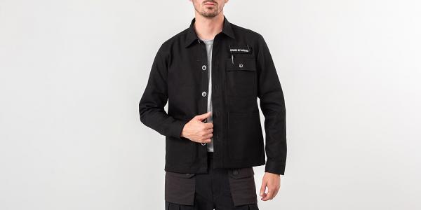 Raised by Wolves DIY Noir De Travail Jacket Black