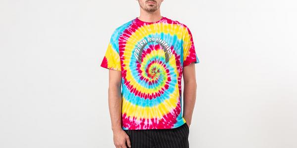 Raised by Wolves Acid Logo Tee Tie Dye