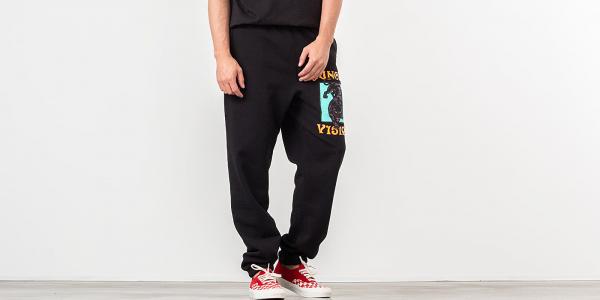 Raised by Wolves Jungle Vision Sweatpants Black