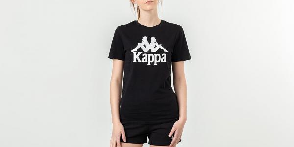 Kappa Authentic Estessi Slim Tee Black/ White