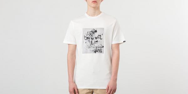 Vans x Ralph Steadman Off The Wall Tee White