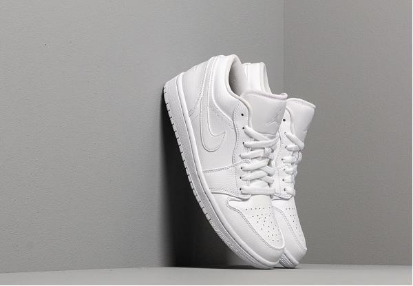 Air Jordan 1 Low White/ White-White