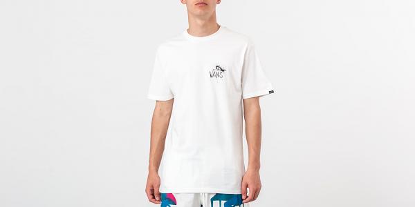 Vans x Ralph Steadman Hedgehog Tee White