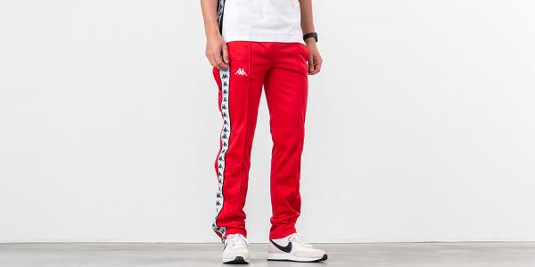 Kappa Banda Wastoria Slim Pants Red/ Black/ White