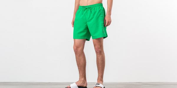 Calvin Klein Medium Drawstring Swim Shorts Green
