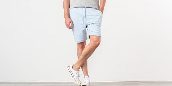 SELECTED Simon Sweat Shorts Skyway