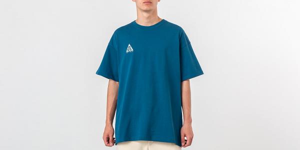 Nike NRG ACG Tee Logo Blue Force/ Barely Volt