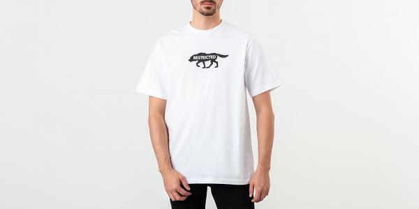 Raised by Wolves Restricted Tee White