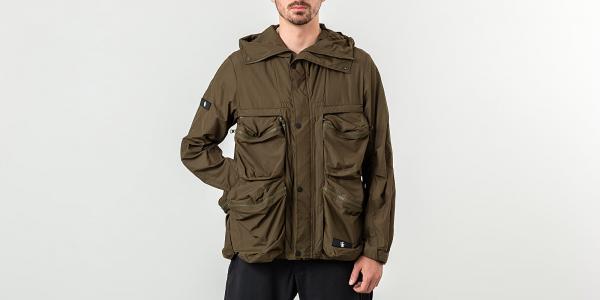 Riot Division Wrapping Backpack Pocket System Parka Khaki