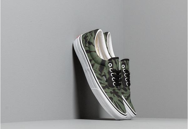 Vans Era (Tie Dye) Garden Green/ True White