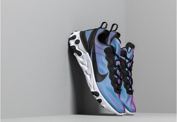 Nike React Element 55 Premium Su19 Black/ Black-Laser Fuchsia-White