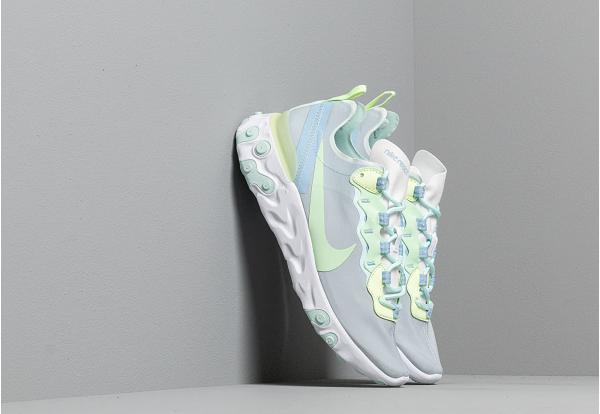 Nike W React Element 55 White/ Frosted Spruce-Barely Volt
