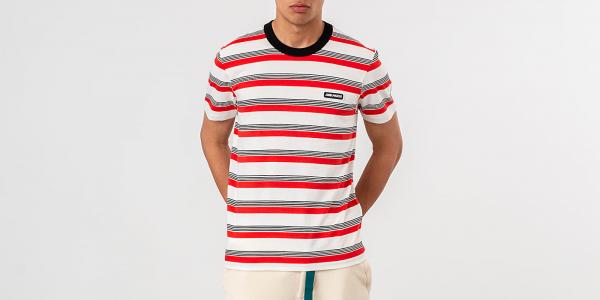 Alexandre Mattiussi Ami Paris Patch Tee White/ Red