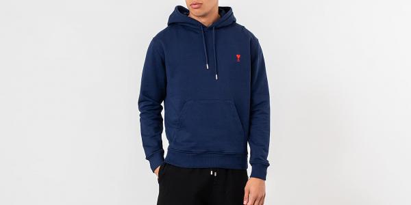 Alexandre Mattiussi De Coeur Hoodie Navy