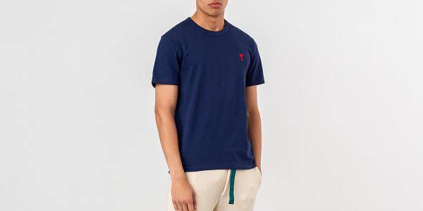 Alexandre Mattiussi Ami De Coeur Tee Navy