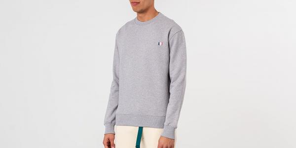 Alexandre Mattiussi Small Ami Crewneck Heather Grey