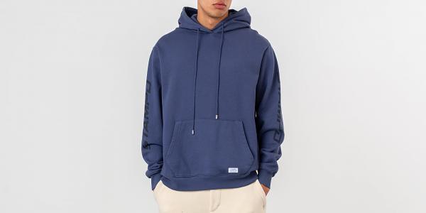 STAMPD Sebring Strap Hoodie Blue
