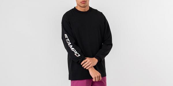 STAMPD Sebring Longsleeve Tee Black