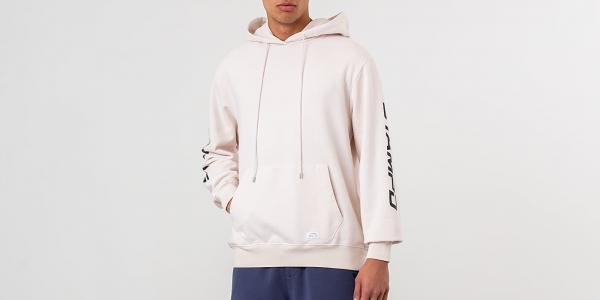 STAMPD Sebring Strap Hoodie White