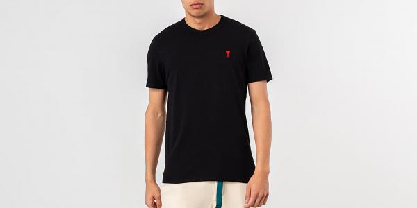 Alexandre Mattiussi Ami De Coeur Tee Black