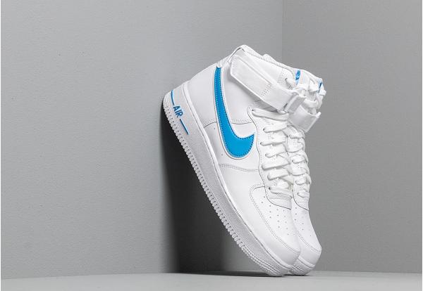 Nike Air Force 1 High '07 3 White/ White-Photo Blue