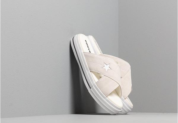 Converse One Star Sandal Egret/ Egret/ White