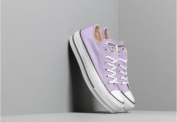 Converse Chuck Taylor All Star Lift Washed Lilac/ Black/ White