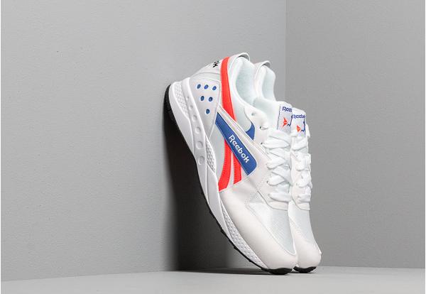 Reebok Pyro White/ Neon Red/ Cobalt