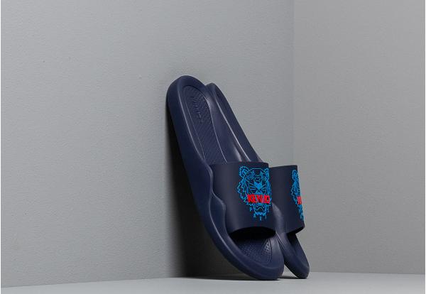 KENZO Pool Sandal Tiger Midnight Blue