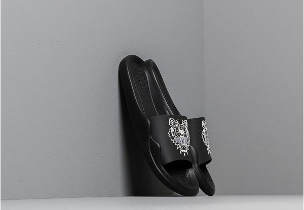 KENZO Pool Sandal Tiger Black