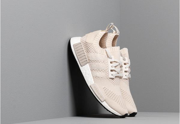 adidas NMD_R1 Primeknit Core White/ Core White/ Raw White