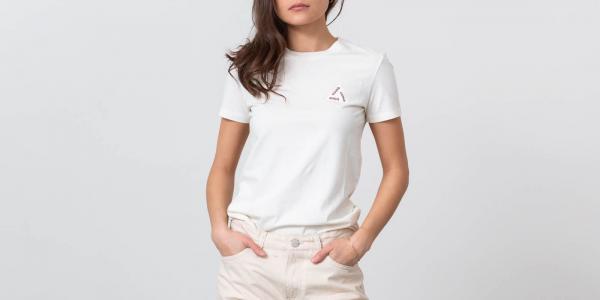 WOOD WOOD Eden Tee Off-White