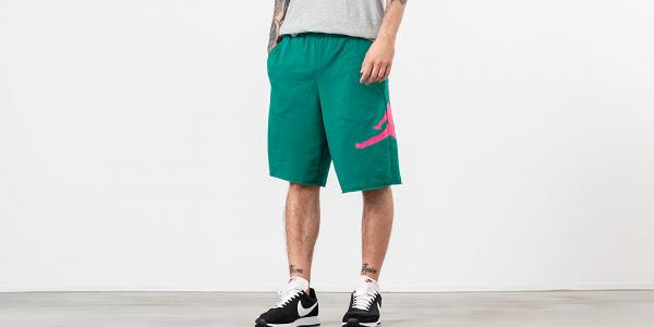 Jordan Jumpman Logo Shorts Green/ Pink