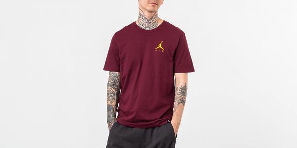 Jordan Sportswear Jumpan Air Tee Night Maroon/ University Gold