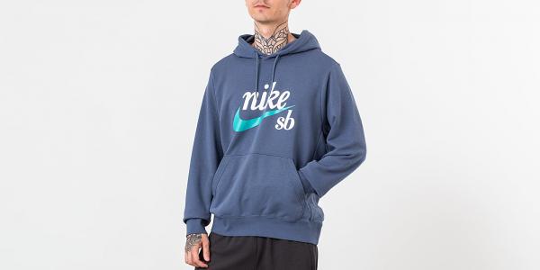 Nike SB Icon Hoodie Obsidian Cabana