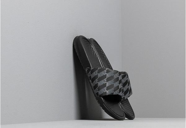 Nike Benassi Black/ Dark Grey-Black