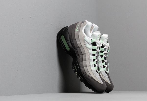 Nike Air Max 95 White/ Fresh Mint-Granite-Dust