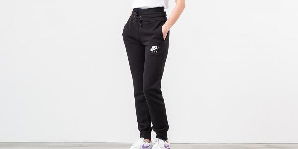 Nike Sportswear Air Fleece Pant Black/ White