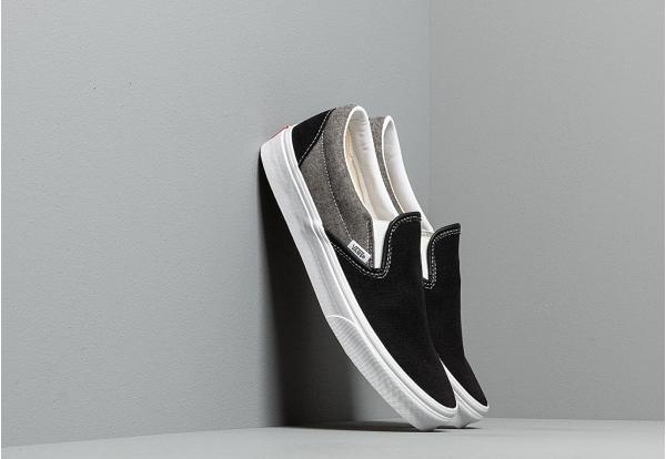 Vans Classic Slip-On (Chambray) Canvas Black